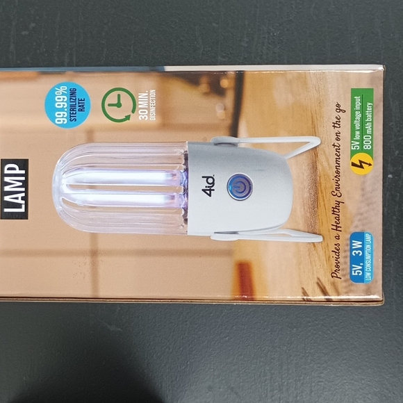 NIB 2 UV-C DISINFECTION AND GERMICIDAL LAMP - Picture 5 of 6